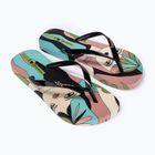 Ipanema women's flip flops Graffiti III beige/black