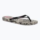 Ipanema Animal Print VI beige/black/pink women's flip flops