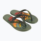 Men's RIDER R1 Energy VII green/orange/yellow flip flops