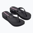 Women's Ipanema Mesh X Plat black/black/lilac flip flops