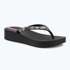 Women's Ipanema Mesh X Plat black/black/lilac flip flops