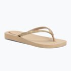 Women's Ipanema Mesh IX beige/beige/gold flip flops