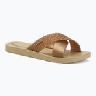 Women's slides Ipanema Sense Slide beige/gold