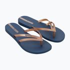Women's flip-flops Ipanema Bossa blue/metallic pink