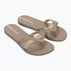 Ipanema Kirei beige/metallic beige women's flip flops