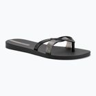 Ipanema Kirei Chic black/glitter/purple women's flip flops