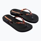 Ipanema Anat Connect II black/clear women's flip flops