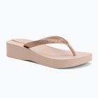 Women's Ipanema Mesh Chic Plat pink/glitter pink flip flops