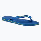 Havaianas Brasil Logo Neon flip flops star blue / star blue