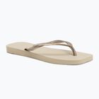 Women's Havaianas Slim Square flip flops sand grey
