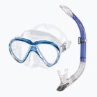 Snorkelling set Mares Marea blue reflex/clear
