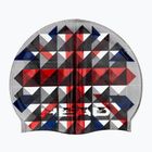 HEAD Flag Suede Rhoumb grey-red swimming cap 455288