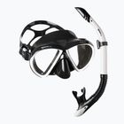 Snorkelling set Mares Marea white/black/black