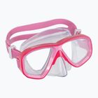 Diving mask Mares Puffer pink pink/clear