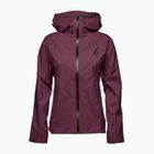 Black Diamond women's Stormline Stretch rain jacket purple APM6975016XXS1