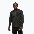 Men's Black Diamond Factor green trekking sweatshirt AP7440533021