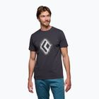 Black Diamond Chalked Up 2.0 men's t-shirt charcoal