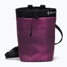 Black Diamond Gym purple square magnesia bag