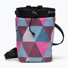 Black Diamond Gym pink quilt magnesia bag