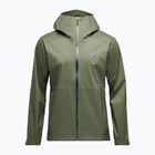 Women's Black Diamond Fineline Stretch tundra rain jacket