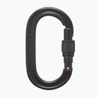 Carabiner Black Diamond Oval Keylock SCRWGT black