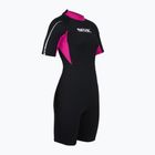 Women's swimming wetsuit SEAC Shorts Relax 2.2 mm black/pink