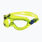 Children's swimming mask SEAC Matt matt lime/clear
