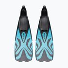 SEAC Azzurra lightblue snorkel fins