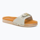 Women's Scholl Pescura Flat Massage Lea off white slides