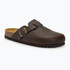Scholl Olivier Synkan brown men's slides