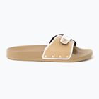 Scholl Pescura Moon Pu Sp beige women's slides