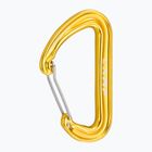 CAMP Photon Wire yellow climbing carabiner