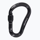 Climbing carabiner CAMP Atom Lock black