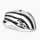 MET bike helmet Trenta Mips white/ black matt glossy