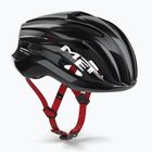 Bike helmet MET Trenta Mips black/red glossy