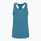 La Sportiva Leaf Tank women's climbing t-shirt blue I00624502