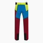 Men's La Sportiva Crizzle EVO Shell sangria/electric blue hiking trousers with membrane