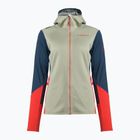 La Sportiva Cosmic Hoody tea/storm blue women's trekking sweatshirt