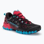 La Sportiva Bushido II GTX black/hibiscus women's running shoe