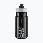 Elite Jet 550 ml black/grey logo bike bottle