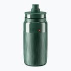 Elite FLY Tex 550 ml bicycle bottle dark green/grey logo