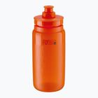 Elite FLY Tex 550 ml clear/orange red bicycle bottle