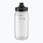 Elite FLY Tex 550 ml clear/black bicycle bottle