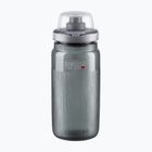 Bicycle water bottle Elite FLY Tex MTB 550 ml transparent grey