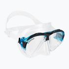 Cressi Matrix clear blue diving mask DS301063