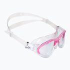 Cressi Mini Cobra clear/pink children's swim mask DE202040