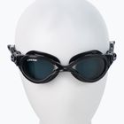 Cressi Flash black/black grey smoked swim goggles DE202392