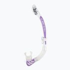 Cressi Alpha Ultra Dry clear snorkel ES258041