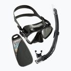 Cressi Ocean + Gamma snorkel kit black WDM1000125