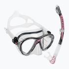 Cressi Big Eyes Evolution + Alpha Ultra Dry dive set black/pink